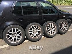 Vw Golf Mk4 Gti s Montreal Alloy Wheels 16 5x100 With Tyres Pd150 Gti Tdi Pd