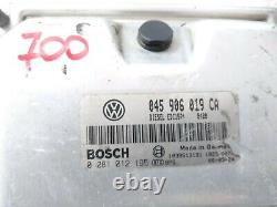 0281012195 BOSCH EDC15P+ 045906019CA ECU Engine ECU VW Polo 1.4 Tdi Bnv