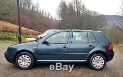 2002 Volkswagen Golf Mk4 1.9 Tdi Se 100ps Diesel Blue Clean & Rust-free