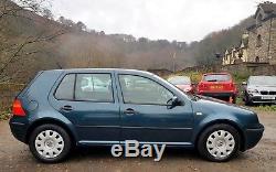 2002 Volkswagen Golf Mk4 1.9 Tdi Se 100ps Diesel Blue Clean & Rust-free