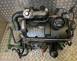 2002 Vw Golf Mk4 1.9 Tdi Diesel Engine + Injectors Manual 100k Atd