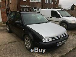 2003 MK4 VW Golf 1.9 TDI With MOT, Spares or Repair (ATD engine code) PD100