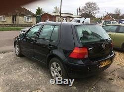 2003 MK4 VW Golf 1.9 TDI With MOT, Spares or Repair (ATD engine code) PD100