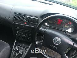 2003 Volkswagen Golf 1.9 TDI SE 5dr MK4 Black Manual Diesel 5 Door Damaged Panel