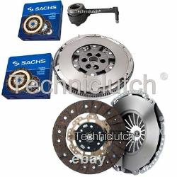 2 Part Clutch Kit And Sachs Dmf And Sachs Csc For Vw Golf Estate 1.9 Tdi 4motion