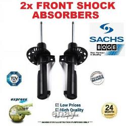 2x SACHS BOGE Front Axle SHOCK ABSORBERS for VW GOLF IV 1.9 TDI 2000-2005