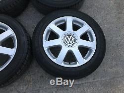 4x VW Golf Mk4 V6 4 Motion Alloy Wheels 7 Spoke Ronal 1J0601025L GTI TDI Polo 9N