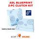 Adl Blueprint 2-pc Clutch Kit For Vw Golf Iv Variant 1.9 Tdi 4motion 1999-2001