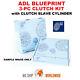 Adl Blueprint 3-pc Clutch Kit With Csc For Vw Golf Iv 1.9 Tdi 2000-2005