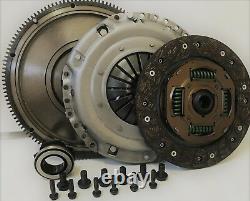 AUDI A1 CLUTCH KIT AND FLYWHEEL SOLID MASS (8X1, 8XK) 1.6 TDI 2010 to 15 CAYB-C
