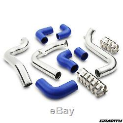 Alloy Front Mount Intercooler Hard Pipes For Vw Golf Mk4 Bora 1.9 Tdi Pd150