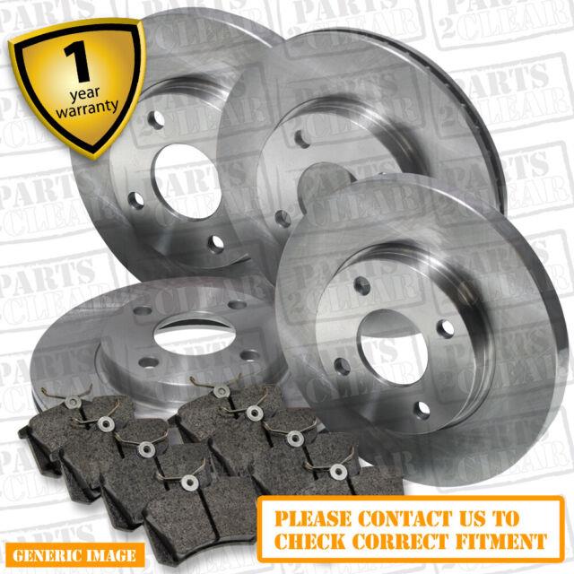 Audi A3 2.0 Tdi Front And Rear Brake Pads Discs Set 279mm 286mm 135 1zf 1zm #5
