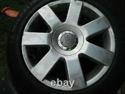 Audi Tt 16 Set4 Alloy Wheels+mich Tyres Golf Mk4 Gti Tdi A3 Vw Skoda 8n0601025m