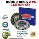 Borg N Beck 2pc Clutch Kit For Vw Golf 1.9 Tdi 2000-2005