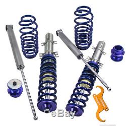 COILOVERS for VW GOLF MK4 GTI TDI Coil Springs Over Shock Lowering Suspension