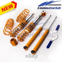 Coilover Suspension Kit for VW Golf MK4 TDI GTI 1.8T All excl 4 Motion