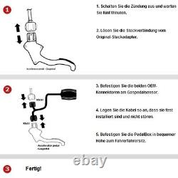 Dte System Pedalbox 3S for VW Sharan 7M 2000-2010 1.9L Tdi Pd R4 66KW Gas Pedal