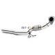 For Vw Golf 1.9tdi 98-04 1.9 Tdi Stainless Steel Decat Turbo Downpipe Down Pipe