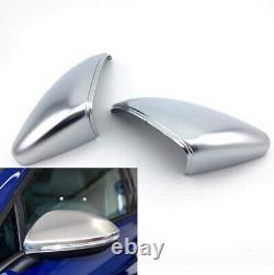 For 09-12 VW Golf Mk6 Gti Tdi Tsi Matt Chrome Wing Mirror Covers OEM-fit Styling