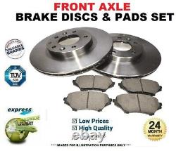Front Axle BRAKE DISCS and BRAKE PADS SET for VW GOLF IV 1.9 TDI 2000-2005