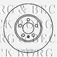 Front Axle BRAKE DISCS and BRAKE PADS SET for VW GOLF IV 1.9 TDI 2000-2005