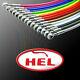Hel Stainless Steel Braided Brake Lines Hoses Vw Golf Mk4 1.9 Sdi 1.9tdi Y2620