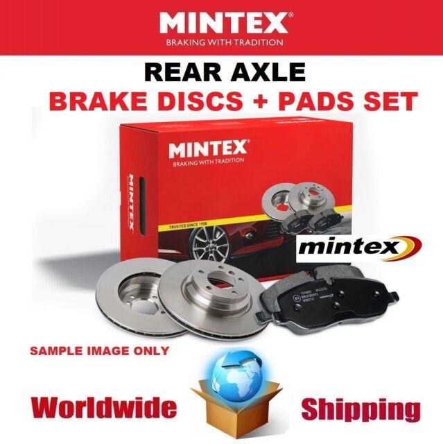 Mintex Rear Brake Discs + Brake Pads Set For Vw Golf Iv Van 1.9 Tdi 2000-2002