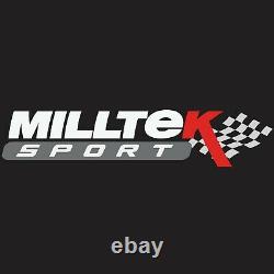 Milltek Res Cat Back Exhaust VW Golf Mk4 1.9 TDI
