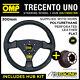 Omp Trecento Uno 300mm Steering Wheel & Boss For Vw Golf Mk4 Gti Tdi R32 98-04
