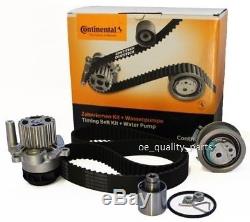Oe Contitech Complete Timing Belt Kit + Water Pump Audi A4 B6 A6 C5 1.9tdi 130hp