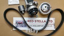 Timing Belt Kit+water Pump Vw Bora Caddy Passat Golf Jetta Sharan 1.9 2.0tdi