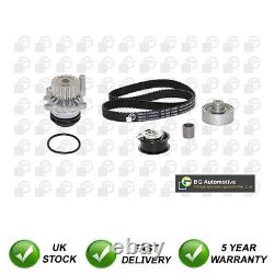 Timing Cam Belt Kit + Water Pump SJR Fits Golf Octavia 1.9 D TDi 38121011AX