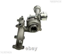 Turbocharger Audi Seat Skoda VW 1.9 TDI 77 Kw 03G253014F 038253056G NEW +Gaskets