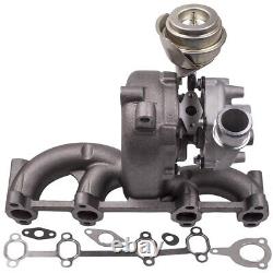 Turbocharger for Audi A3 1.9 D TDi 110HP ALH/AHF engine 713672 with manifold