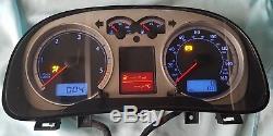 VW Bora / Golf Mk4 Anniversary TDi clocks with custom brushed metal backing