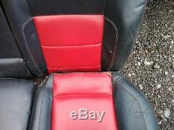 VW GOLF MK4 GTI TDI V5 Black And Red Colour Concept Seats door cards 1998-04