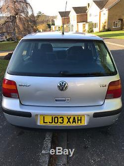 VW Golf 1.9 TDI automatic mk4 2003 with 83,500 miles