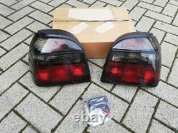 VW Golf 3 Mk3 Cabrio Mk4 GT GTI 16V TDI VR6 syncro HELLA All-Smoked Tail Lights