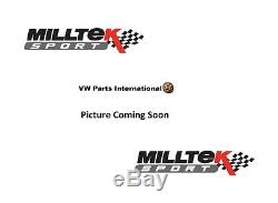 VW Golf MK4 1.9TDI R32 Style MILLTEK Sport Cat Back Exhaust System Non Resonated