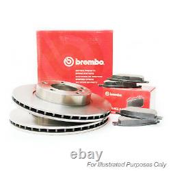 VW Golf MK4 1.9 TDI Without Wear Sensor Brembo Painted Front Brake Disc & Pad
