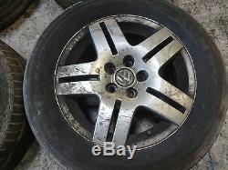VW Golf MK4 GT TDI 1998-2004 alloy wheels 5x100 15 inch 6j et38 195 65 15 tyres