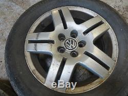 VW Golf MK4 GT TDI 1998-2004 alloy wheels 5x100 15 inch 6j et38 195 65 15 tyres