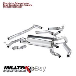 VW Golf Mk4 1.9 TDI PD and non-PD 2000-2004 Milltek Large Downpipe Exhaust