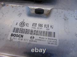 VW Golf Mk4 1.9 TDi ASZ PD130 Manual ECU kit key lock 038906019HJ 1J0920926Cx
