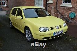 VW Golf Mk4 GT TDi PD130 Colour Concept Yellow Stunning Condition Very Rare 2002