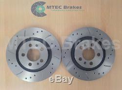 VW Golf mk4 GT TDi 110 MTEC Brakes Front Rear Discs Pads Drilled Grooved