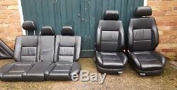 VW Golf mk4 leather heated interior seats and door panels x4 gti bora 5dr tdi