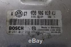 VW MK4 Golf 1.9 PD TDI ASZ 130HP ECU 038906019KJ Immobiliser removed + Tuned
