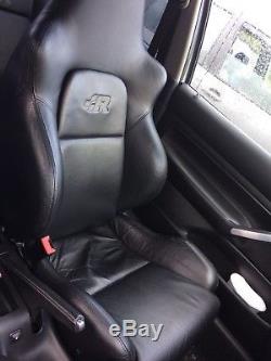 VW MK4 Golf R32 3dr Black Leather Interior Seats GTi V6 TDi