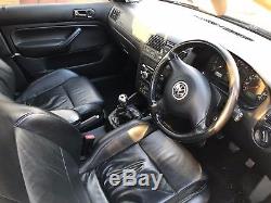 Volkswagen VW GOLF MK4 130 GT TDI BLACK Leather heated seats climate control